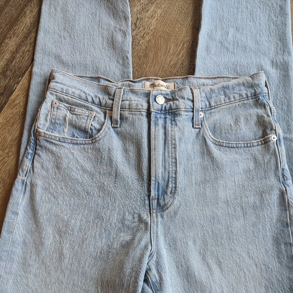 Madewell Jeans, Light Blue Denim Jean Wash The Perfect Vintage Jean, Size W28